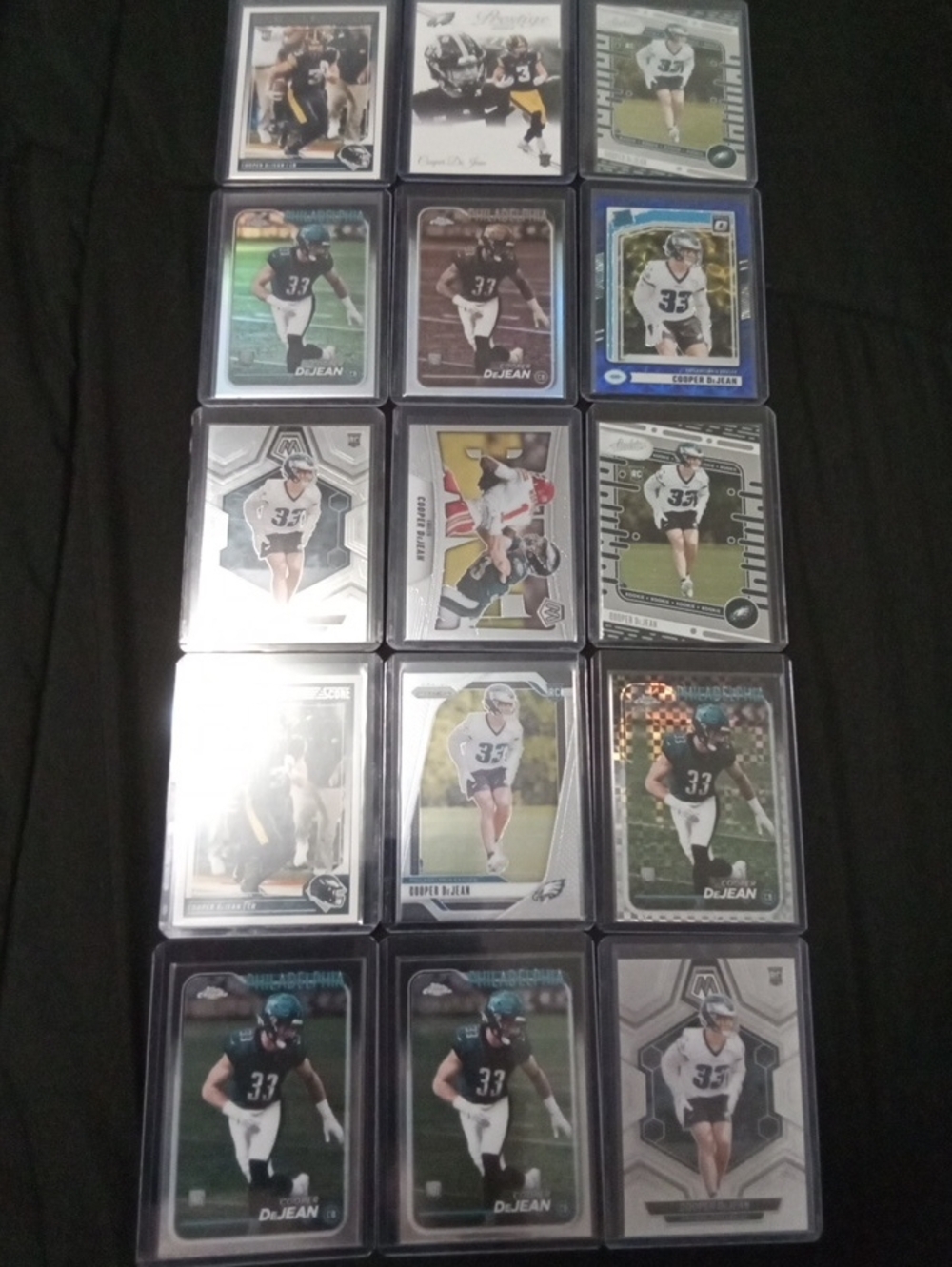 Panini Cooper Dejean Rc Lot 15 Cards.